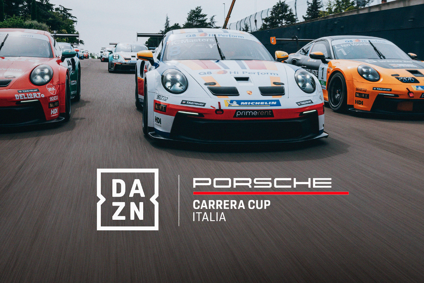 La Carrera Cup Italia in diretta e on demand su Dazn - Porsche Carrera Cup